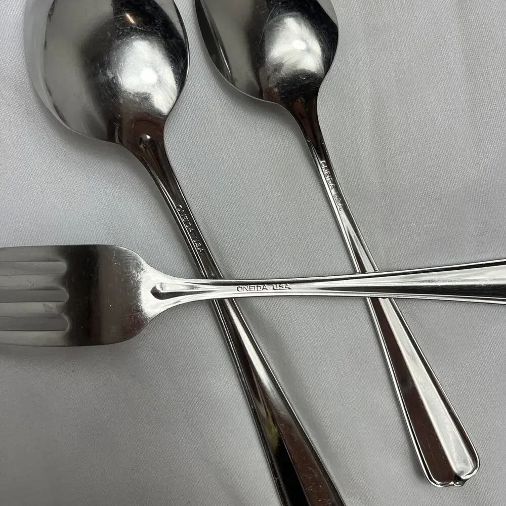 Oneida Gala - Impulse silverware flatware set of 3 pieces